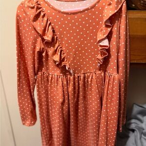 Polka Dot Ruffle Dress